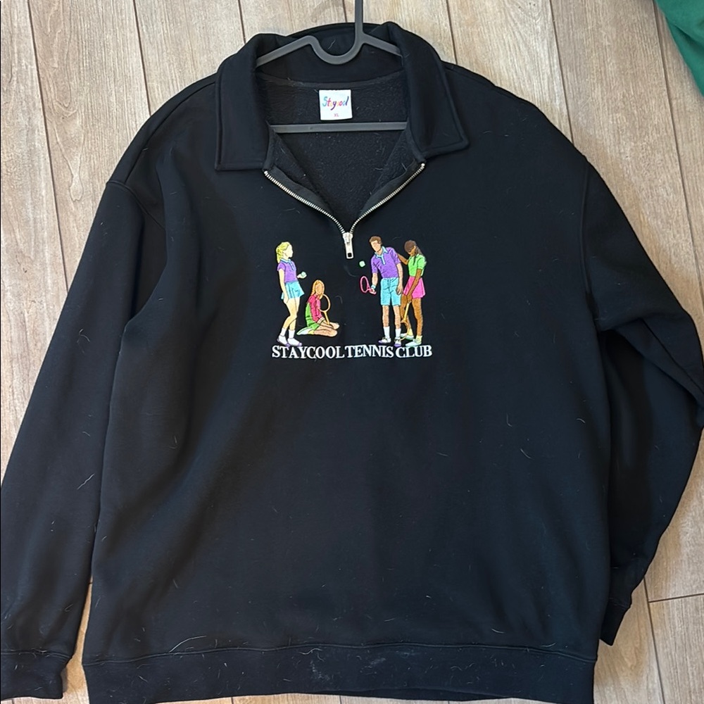 Staycool NYC QuarterZip Sweater | Size XL